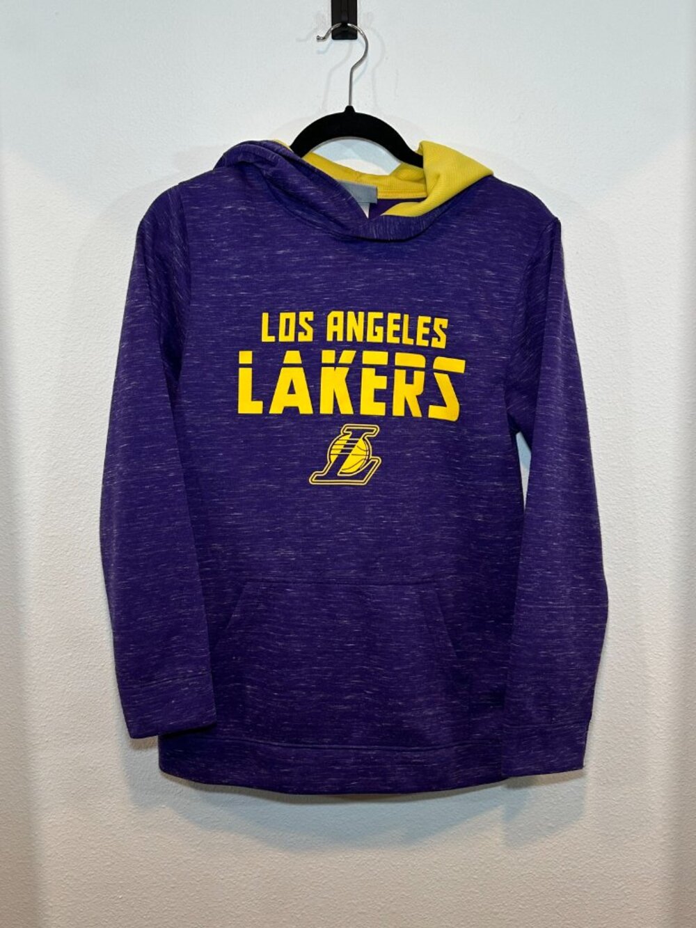 NBA Los Angeles Lakers Men's Purple Pullover Hoodie Size Extra Large